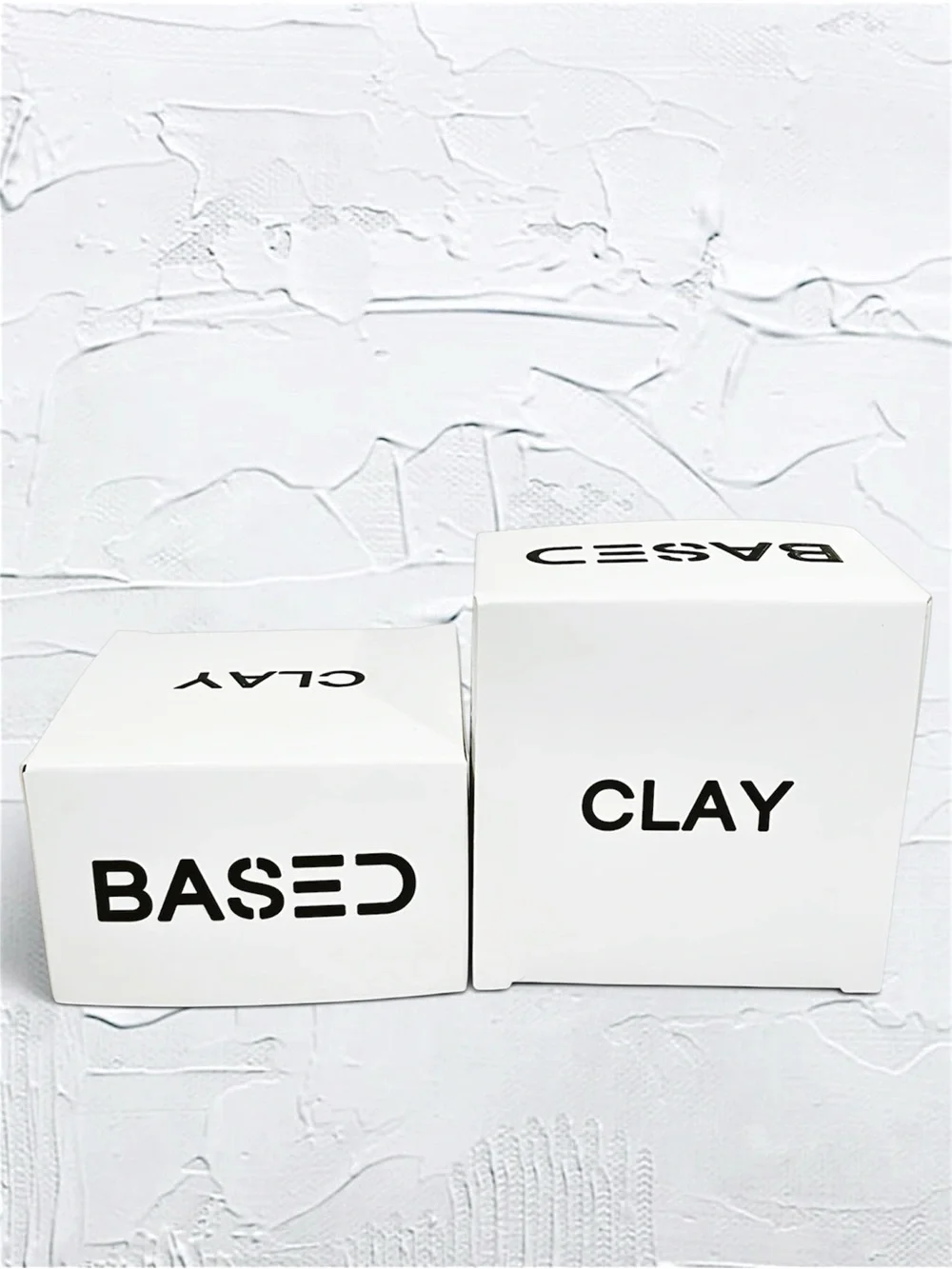 BASED Bodyworks 2 Pack Hair Clay 3 oz Strong Hold Matte New In Box
